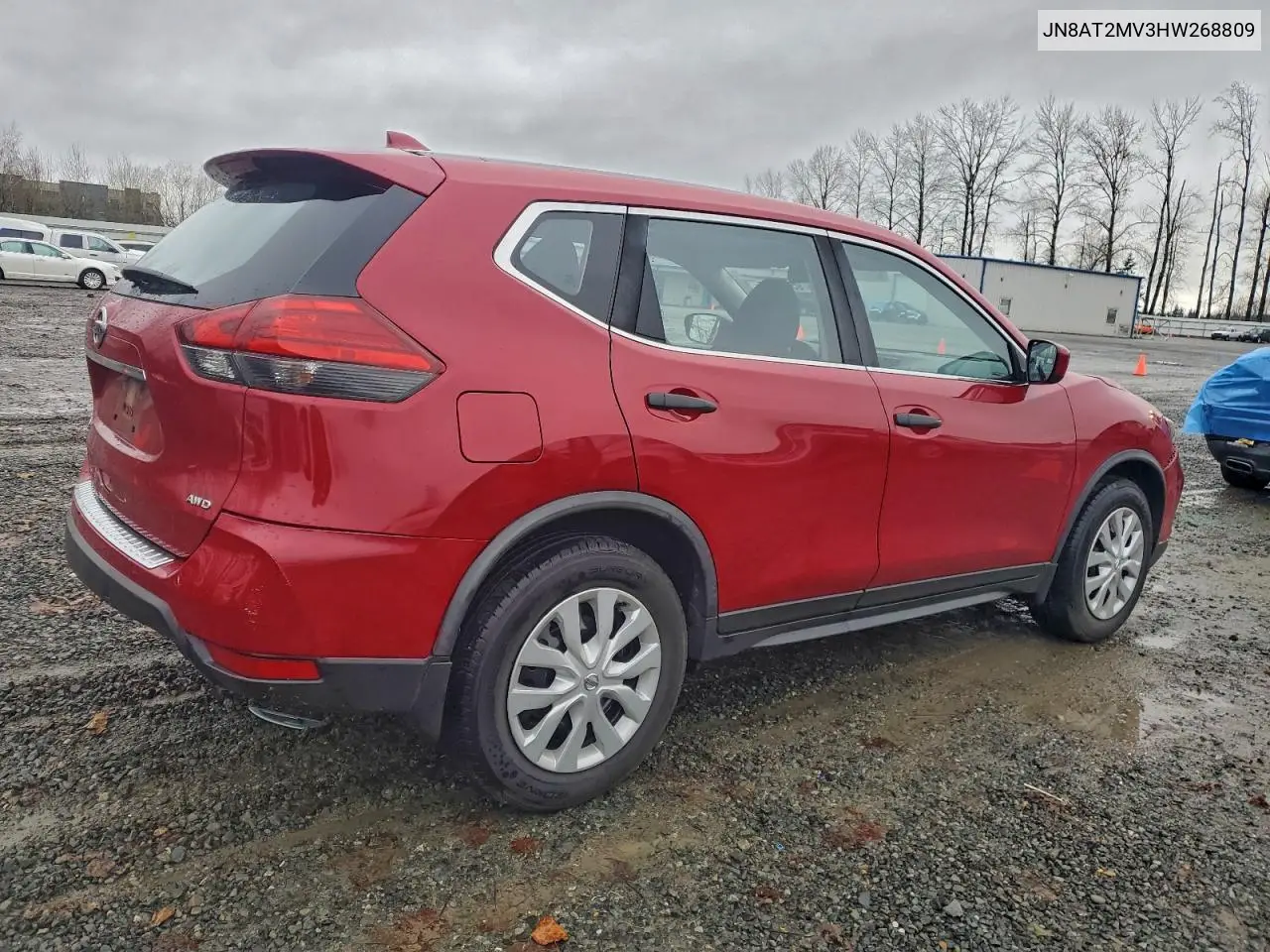 JN8AT2MV3HW268809 2017 Nissan Rogue S