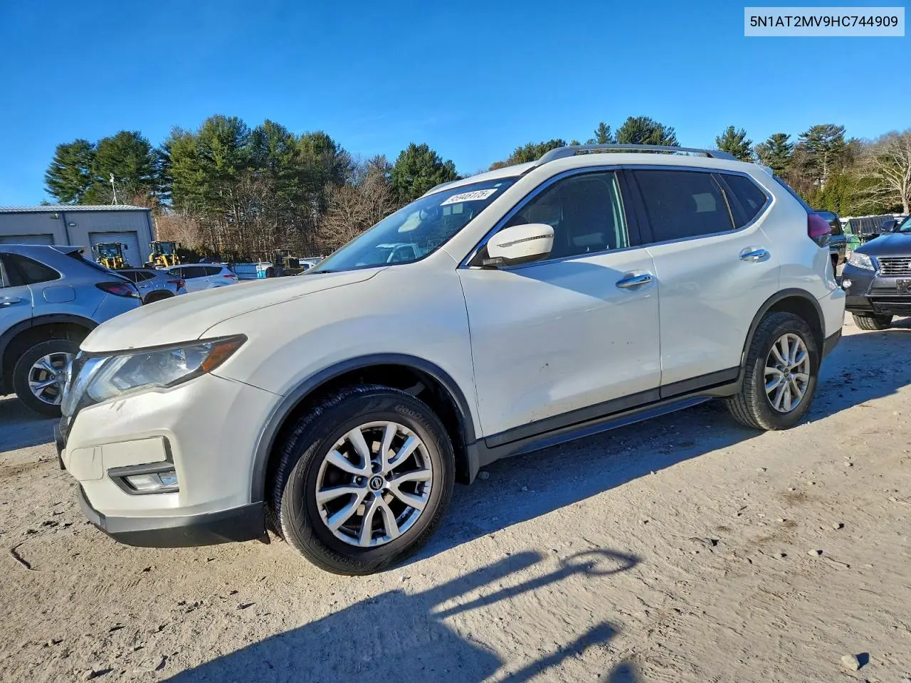 5N1AT2MV9HC744909 2017 Nissan Rogue Sv