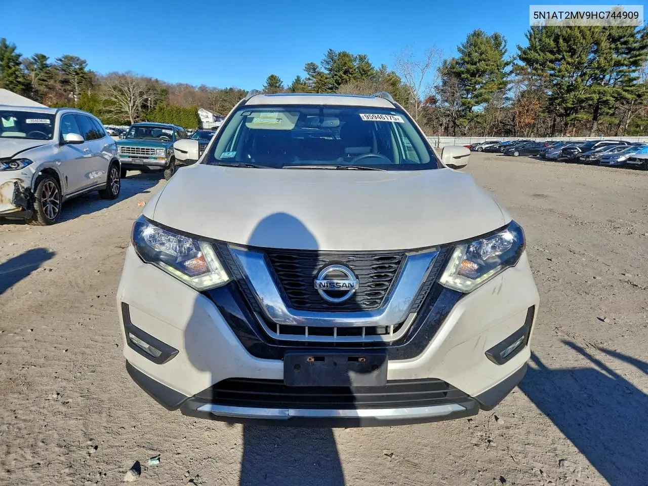 5N1AT2MV9HC744909 2017 Nissan Rogue Sv