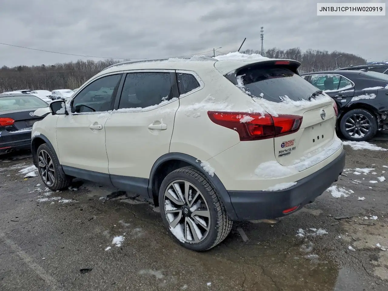 JN1BJ1CP1HW020919 2017 Nissan Rogue Sport S