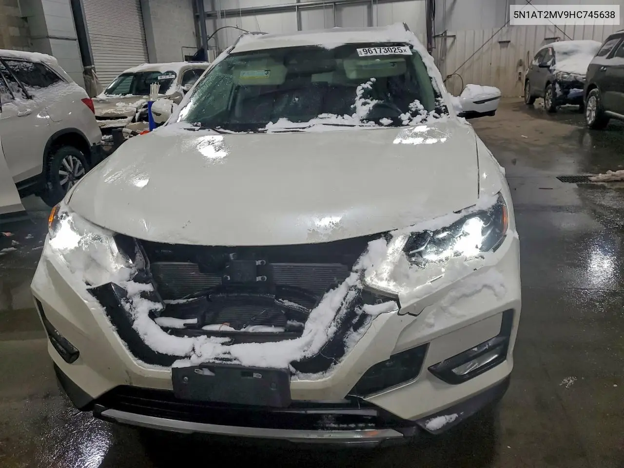 5N1AT2MV9HC745638 2017 Nissan Rogue Sv