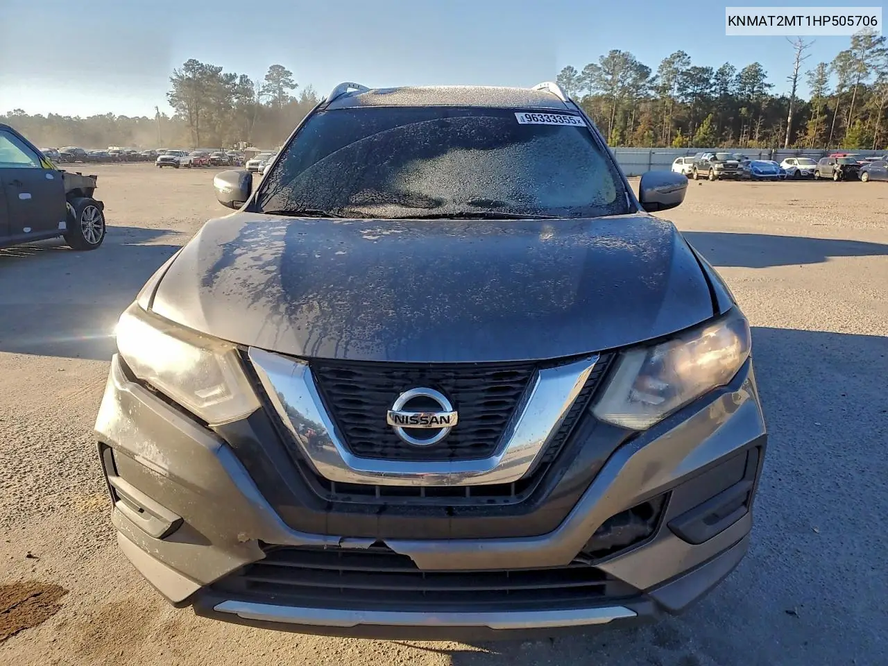 KNMAT2MT1HP505706 2017 Nissan Rogue S