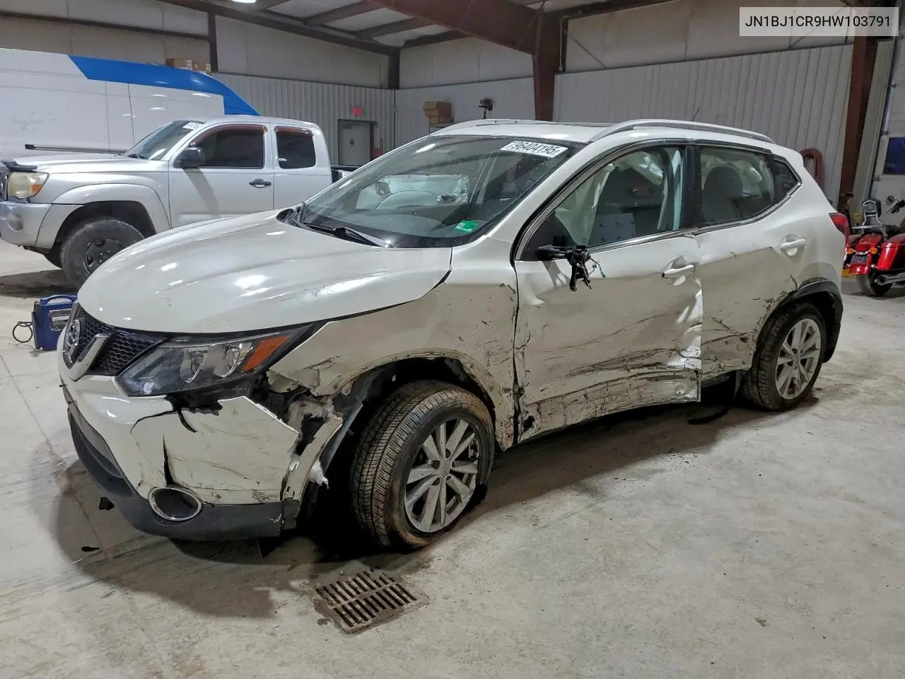 JN1BJ1CR9HW103791 2017 Nissan Rogue Sport S