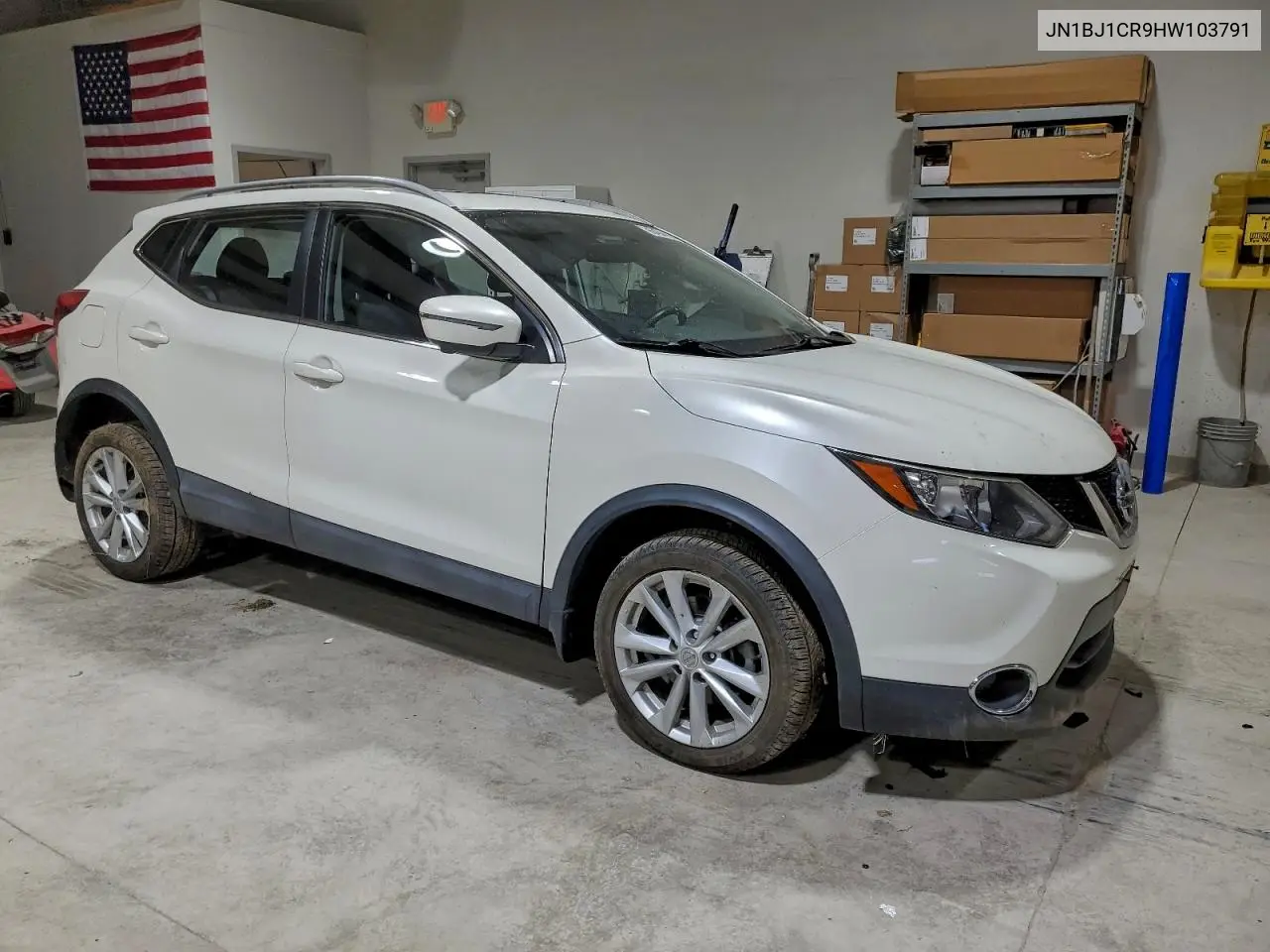 JN1BJ1CR9HW103791 2017 Nissan Rogue Sport S