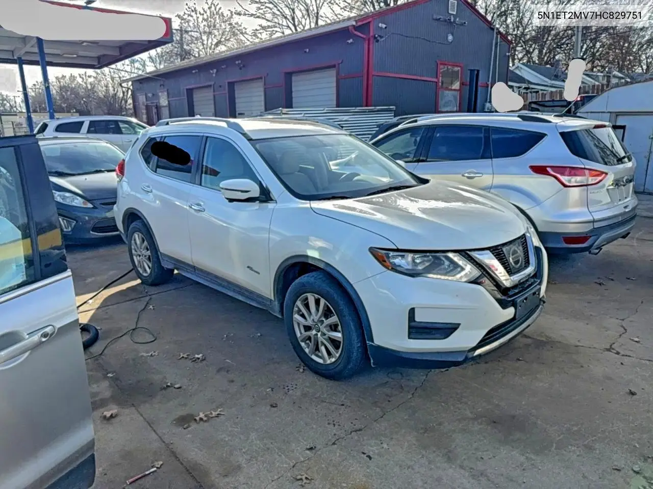 5N1ET2MV7HC829751 2017 Nissan Rogue Sv Hybrid