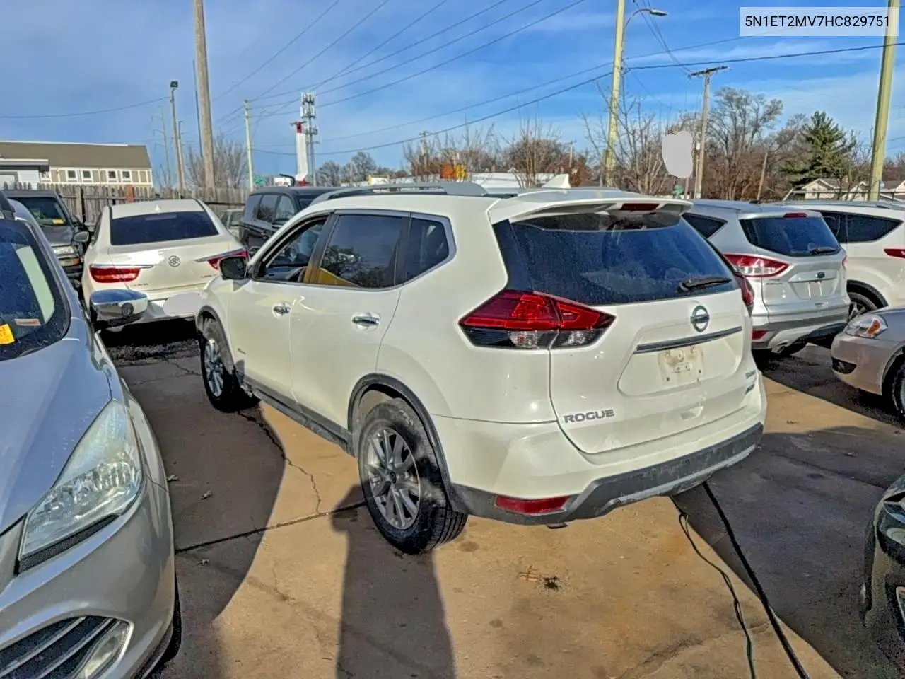 5N1ET2MV7HC829751 2017 Nissan Rogue Sv Hybrid