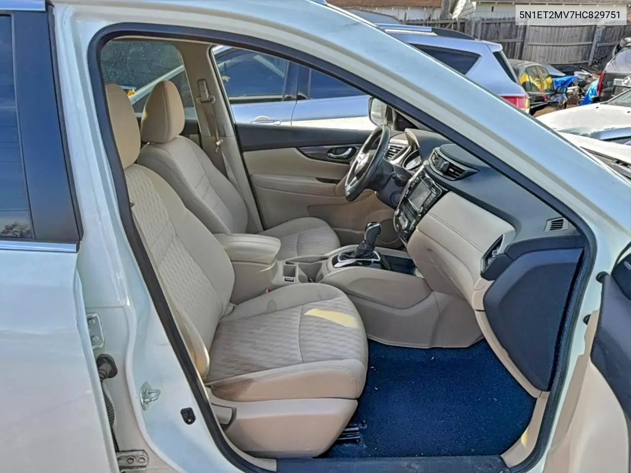 5N1ET2MV7HC829751 2017 Nissan Rogue Sv Hybrid