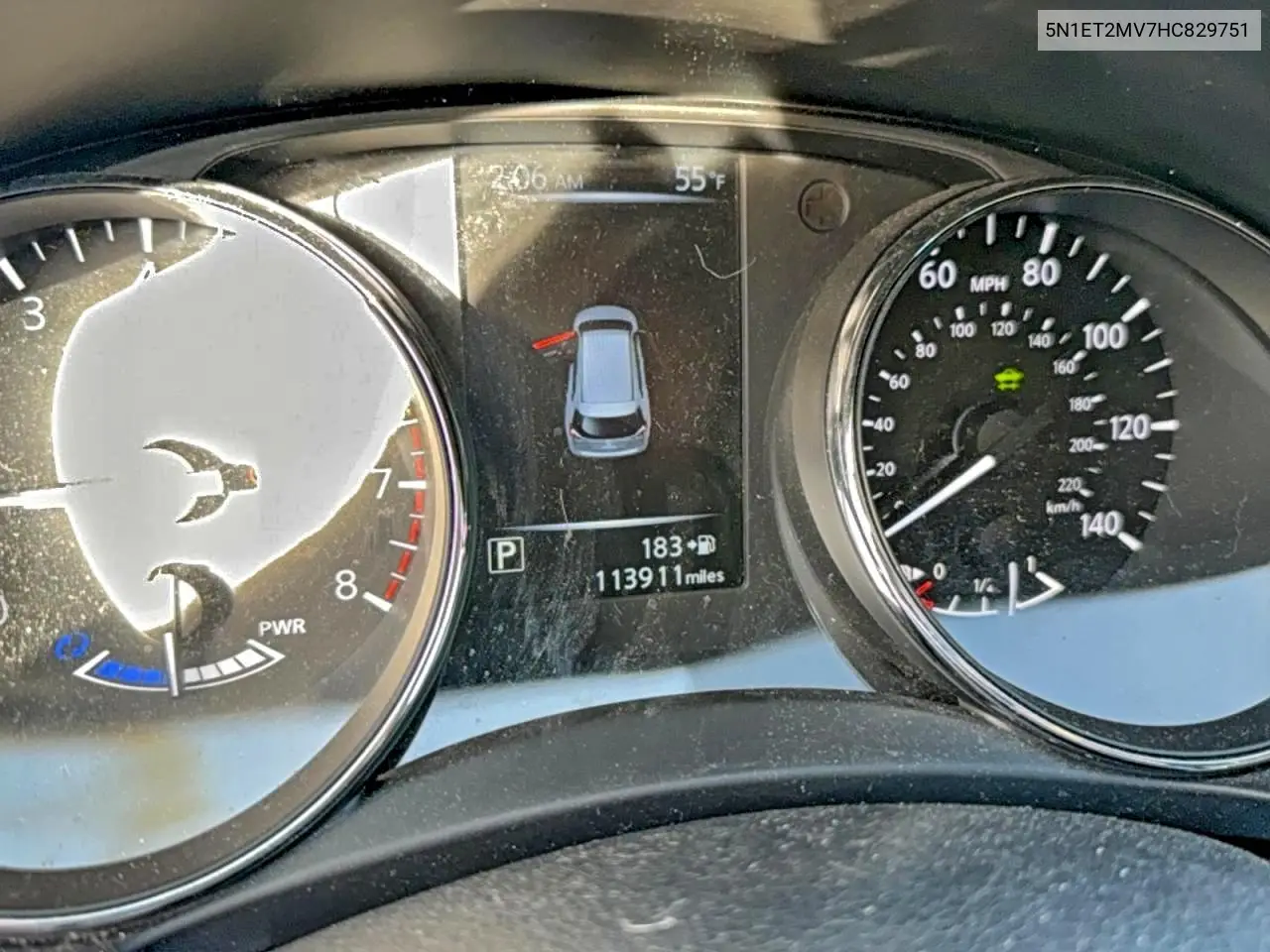 5N1ET2MV7HC829751 2017 Nissan Rogue Sv Hybrid