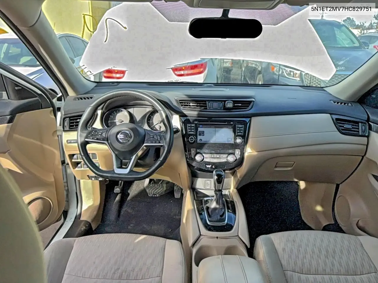 5N1ET2MV7HC829751 2017 Nissan Rogue Sv Hybrid