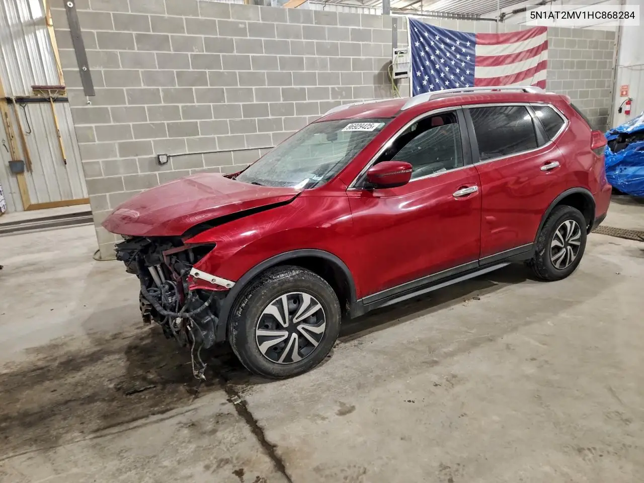 5N1AT2MV1HC868284 2017 Nissan Rogue Sv