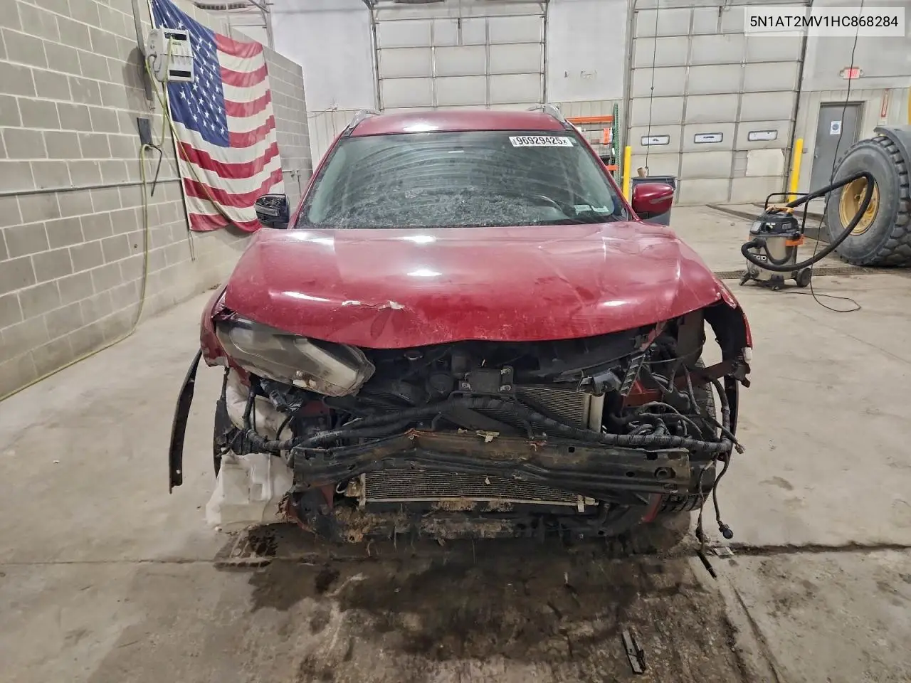 5N1AT2MV1HC868284 2017 Nissan Rogue Sv
