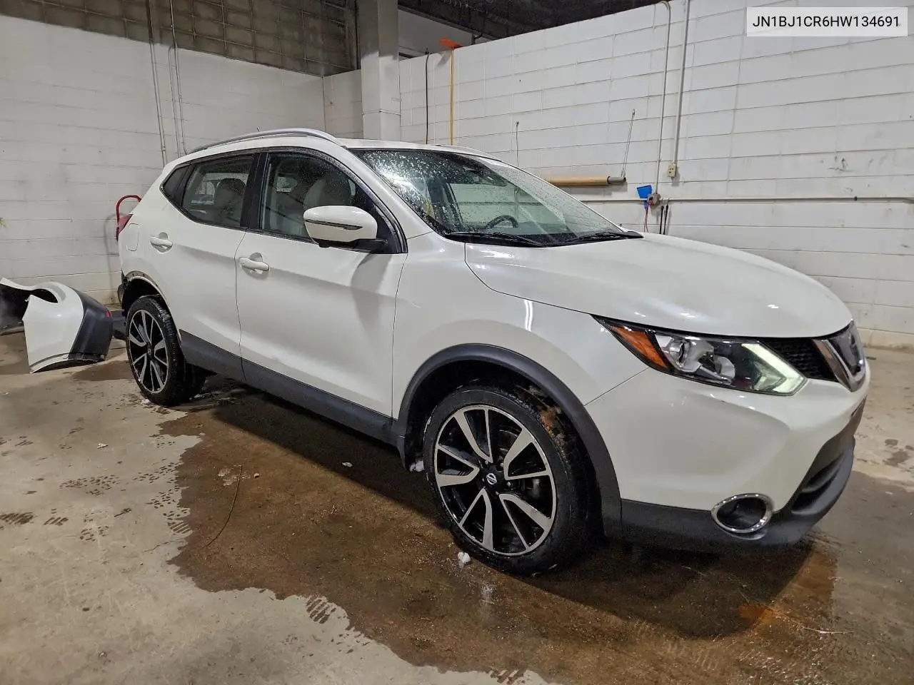 JN1BJ1CR6HW134691 2017 Nissan Rogue Sport S