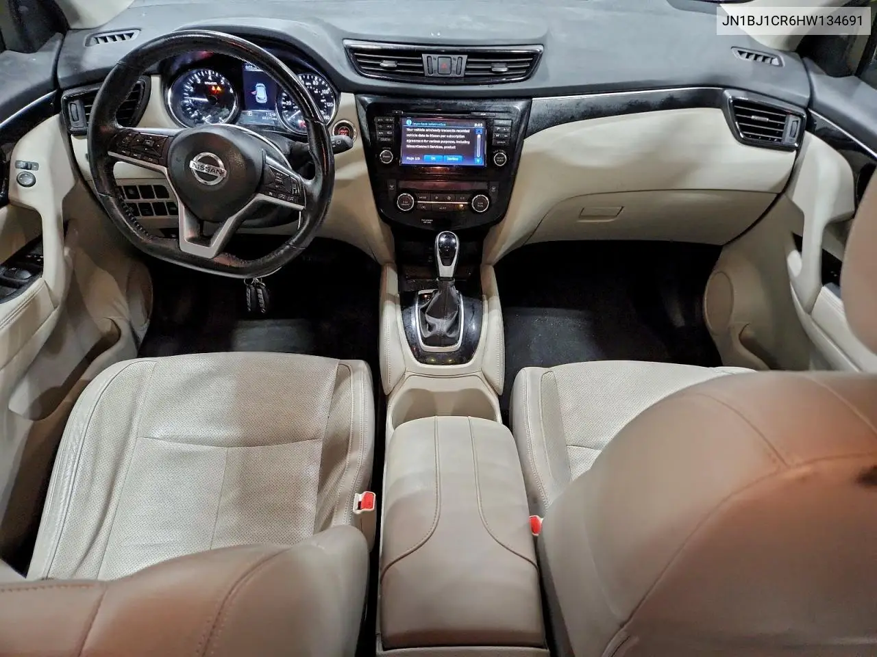 JN1BJ1CR6HW134691 2017 Nissan Rogue Sport S