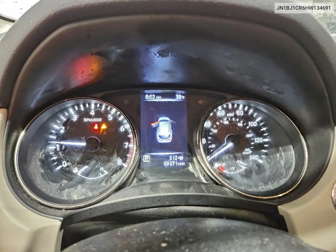 JN1BJ1CR6HW134691 2017 Nissan Rogue Sport S