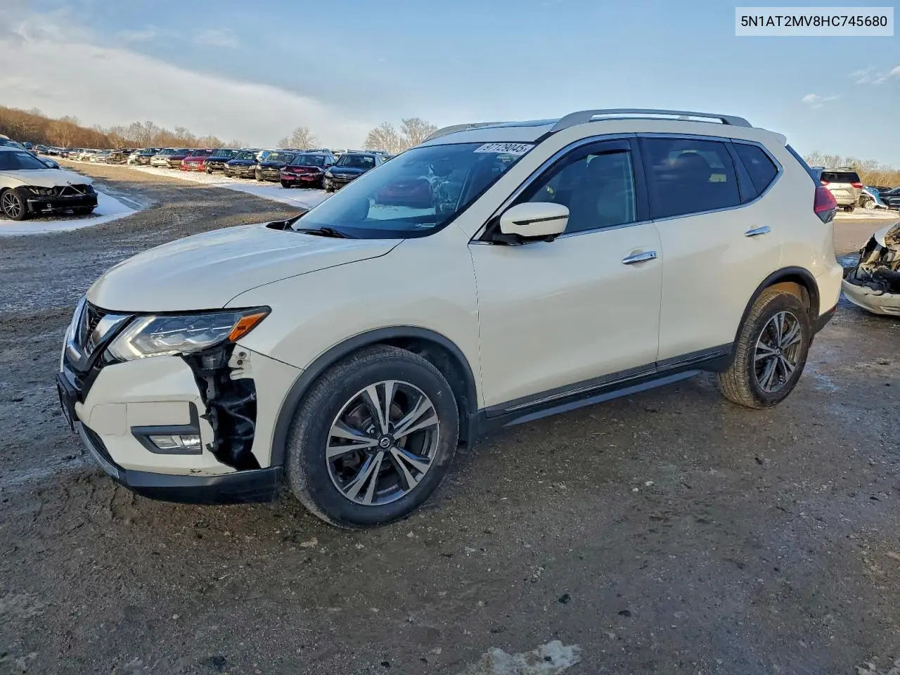 5N1AT2MV8HC745680 2017 Nissan Rogue Sv