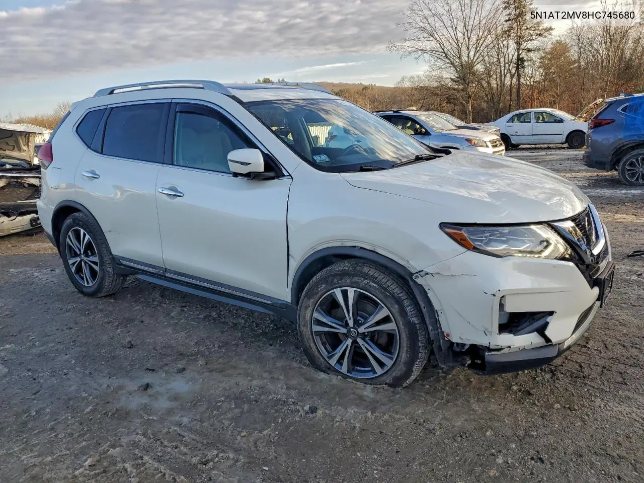 5N1AT2MV8HC745680 2017 Nissan Rogue Sv