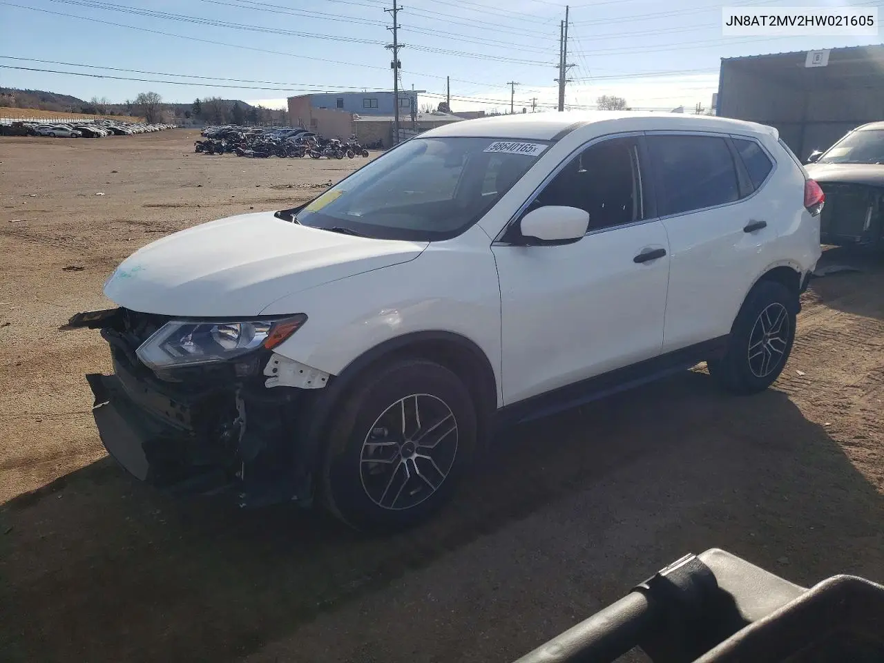 JN8AT2MV2HW021605 2017 Nissan Rogue S