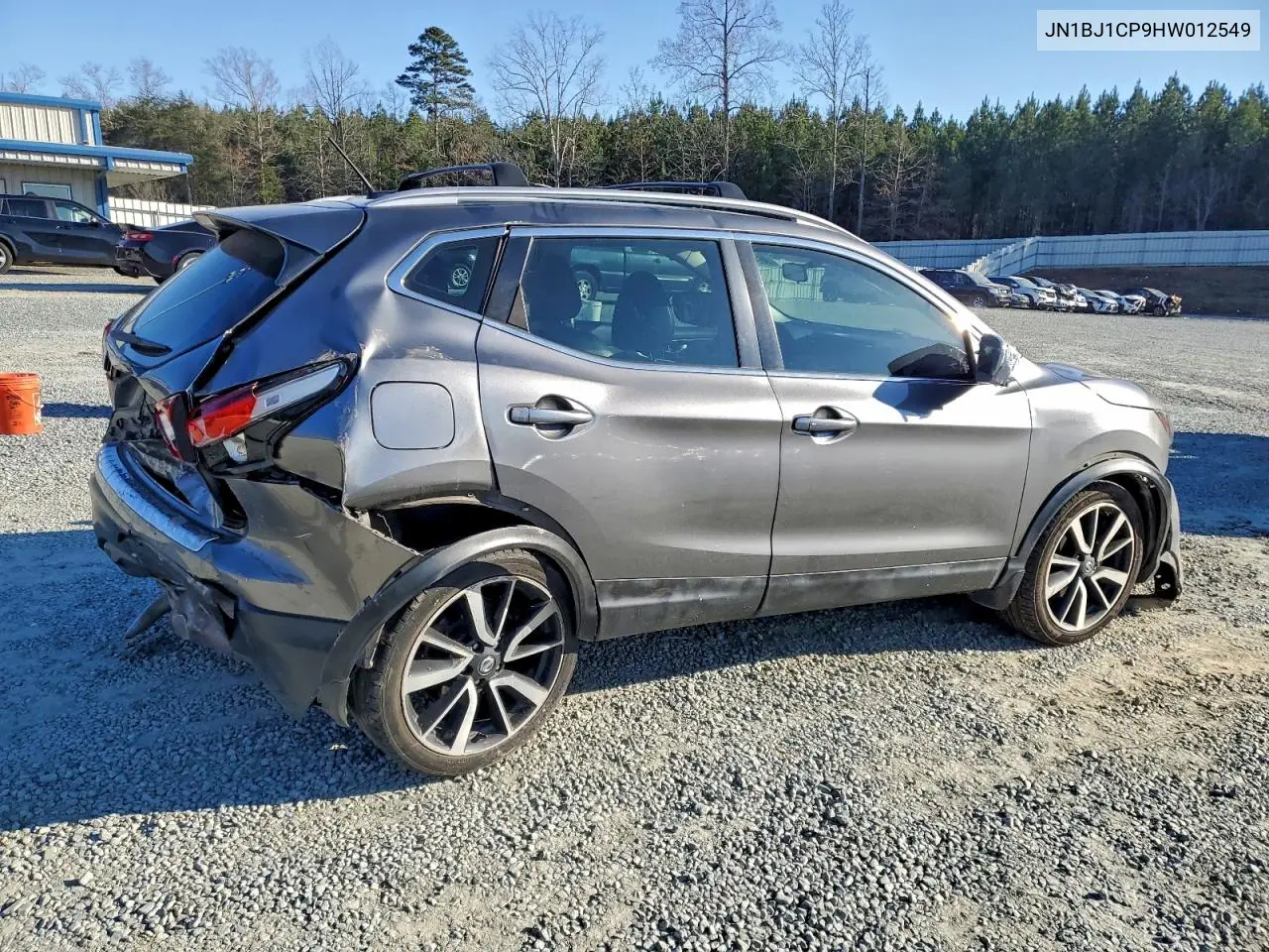 JN1BJ1CP9HW012549 2017 Nissan Rogue Sport S