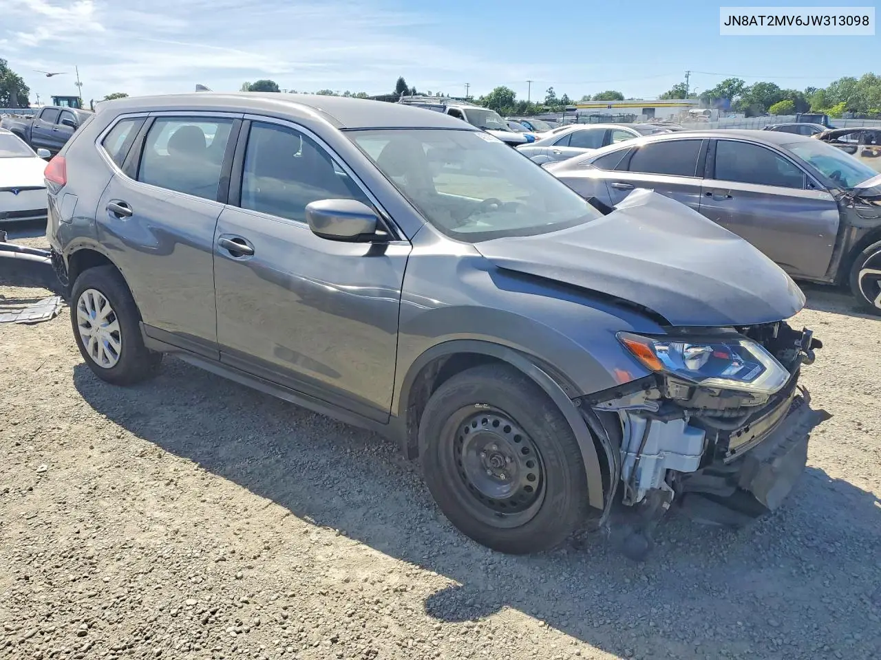 JN8AT2MV6JW313098 2018 Nissan Rogue S