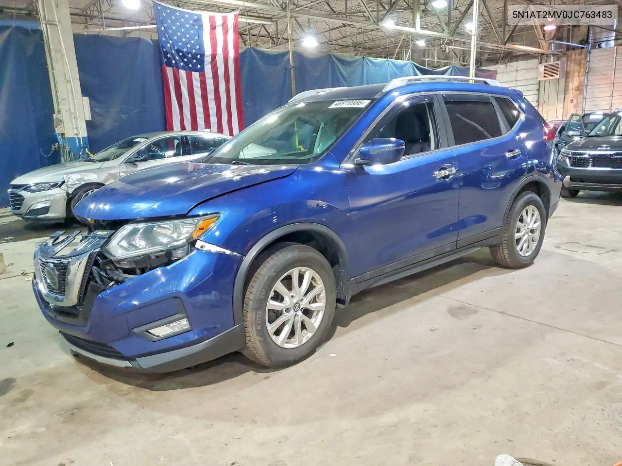 5N1AT2MV0JC763483 2018 Nissan Rogue S