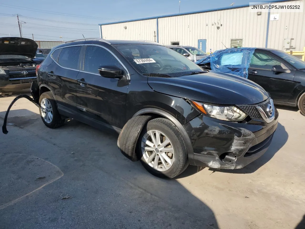 2018 Nissan Rogue Sport S VIN: JN1BJ1CP5JW105252 Lot: 67384494