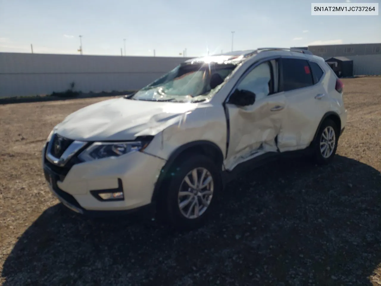 2018 Nissan Rogue S VIN: 5N1AT2MV1JC737264 Lot: 67421353