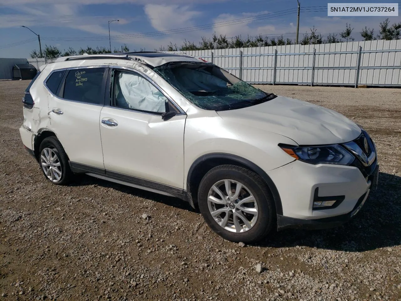 2018 Nissan Rogue S VIN: 5N1AT2MV1JC737264 Lot: 67421353