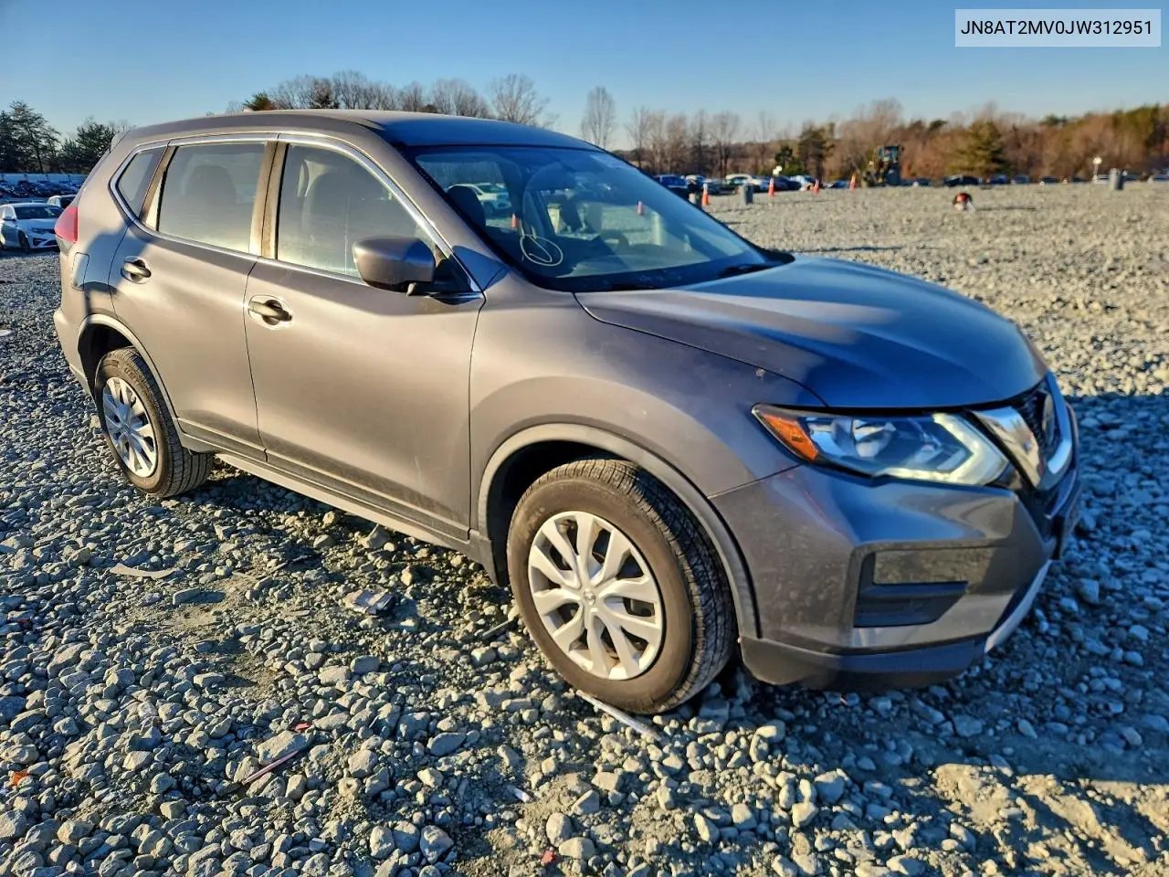 JN8AT2MV0JW312951 2018 Nissan Rogue S