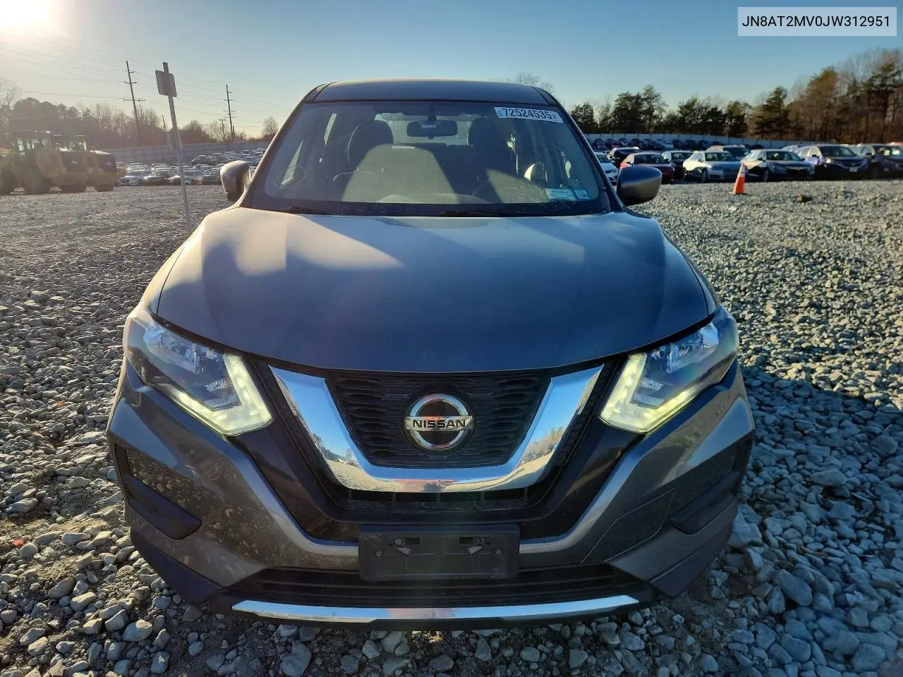 JN8AT2MV0JW312951 2018 Nissan Rogue S