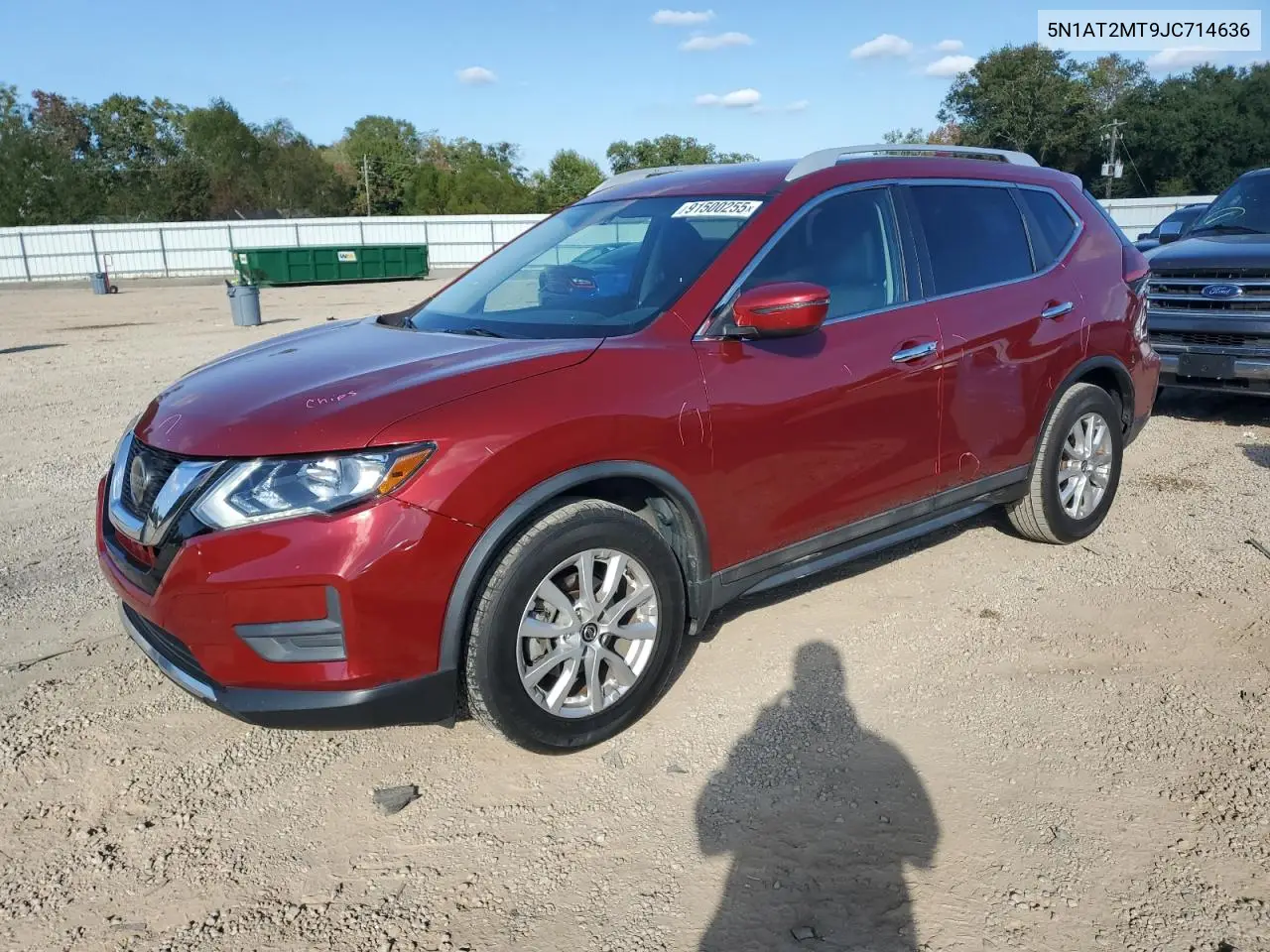5N1AT2MT9JC714636 2018 Nissan Rogue S