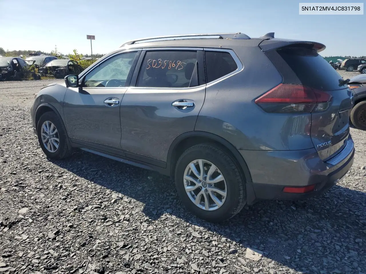 5N1AT2MV4JC831798 2018 Nissan Rogue S