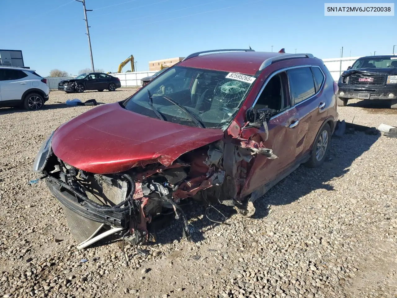 5N1AT2MV6JC720038 2018 Nissan Rogue S