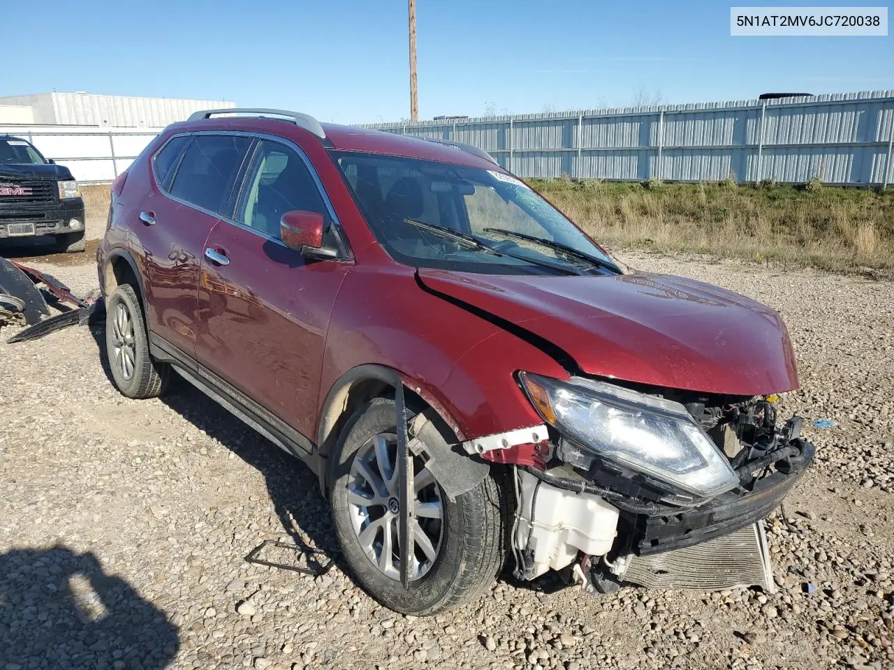 5N1AT2MV6JC720038 2018 Nissan Rogue S