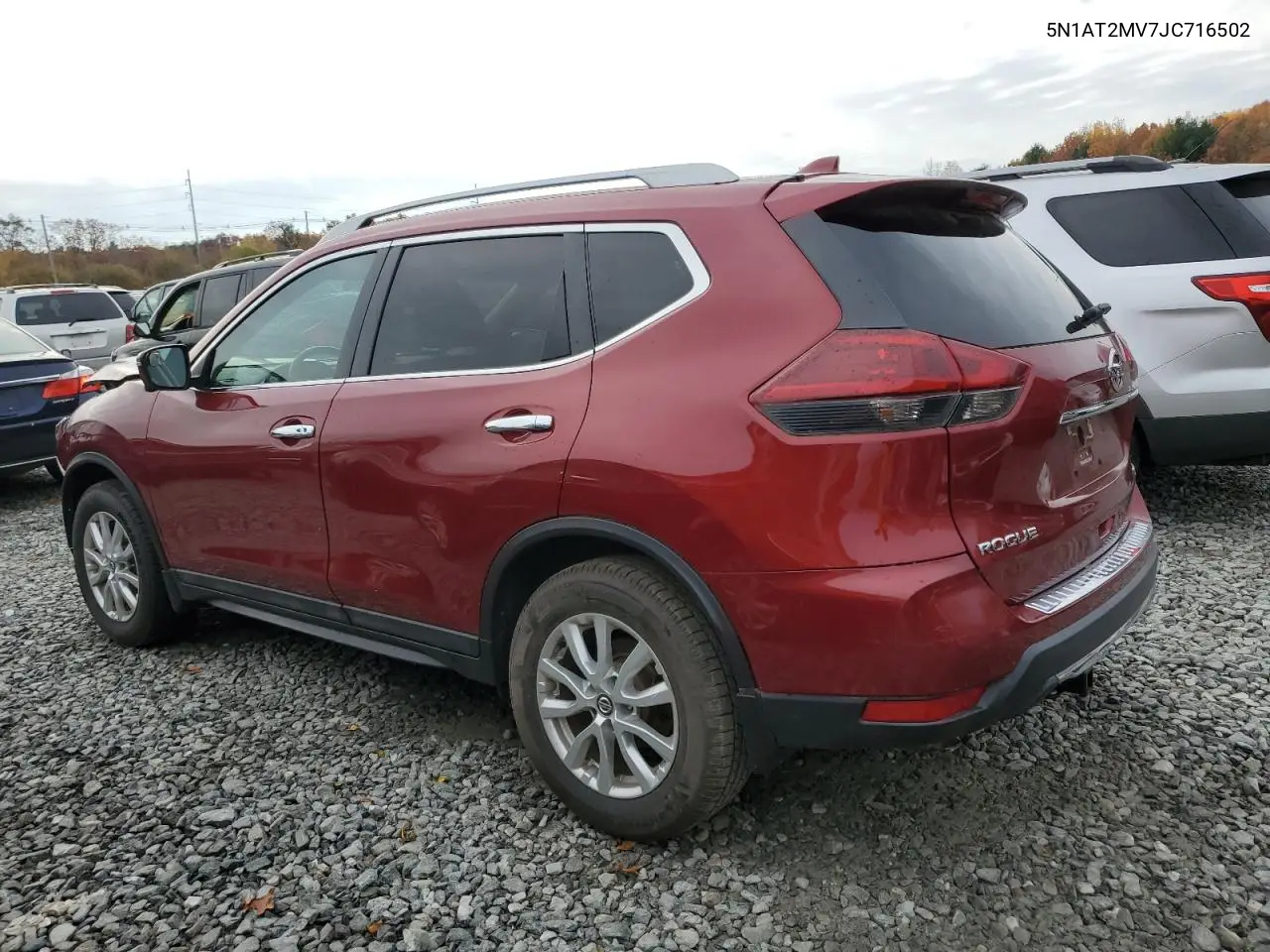 5N1AT2MV7JC716502 2018 Nissan Rogue S