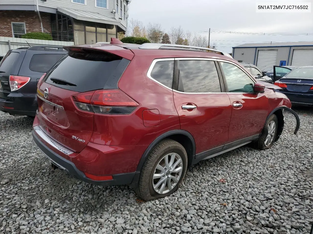 5N1AT2MV7JC716502 2018 Nissan Rogue S