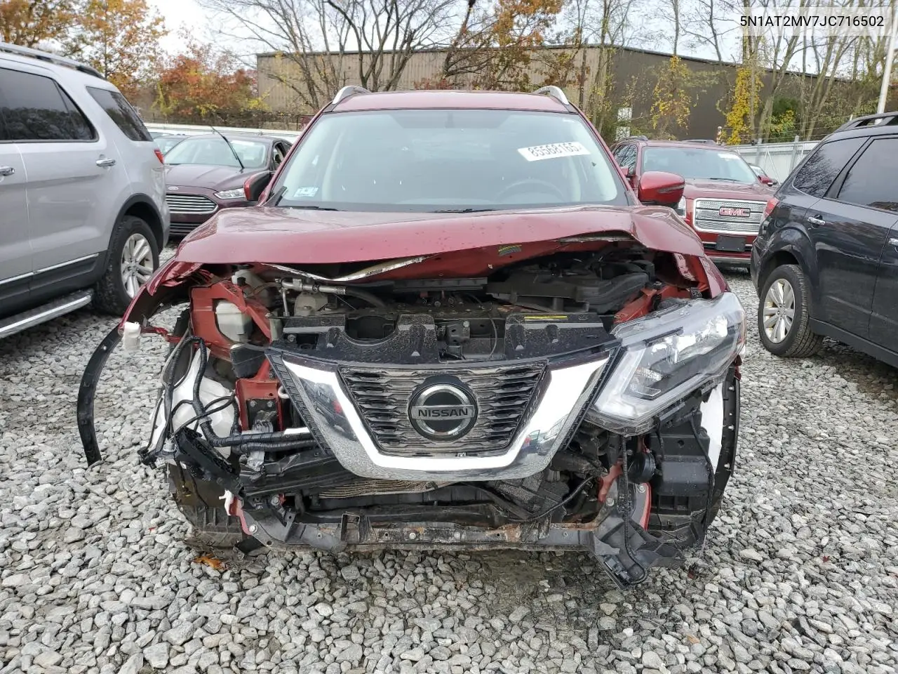 5N1AT2MV7JC716502 2018 Nissan Rogue S