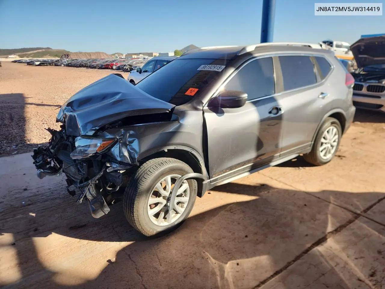 JN8AT2MV5JW314419 2018 Nissan Rogue S