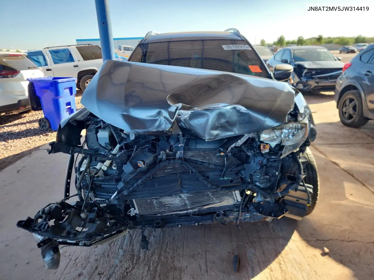 JN8AT2MV5JW314419 2018 Nissan Rogue S