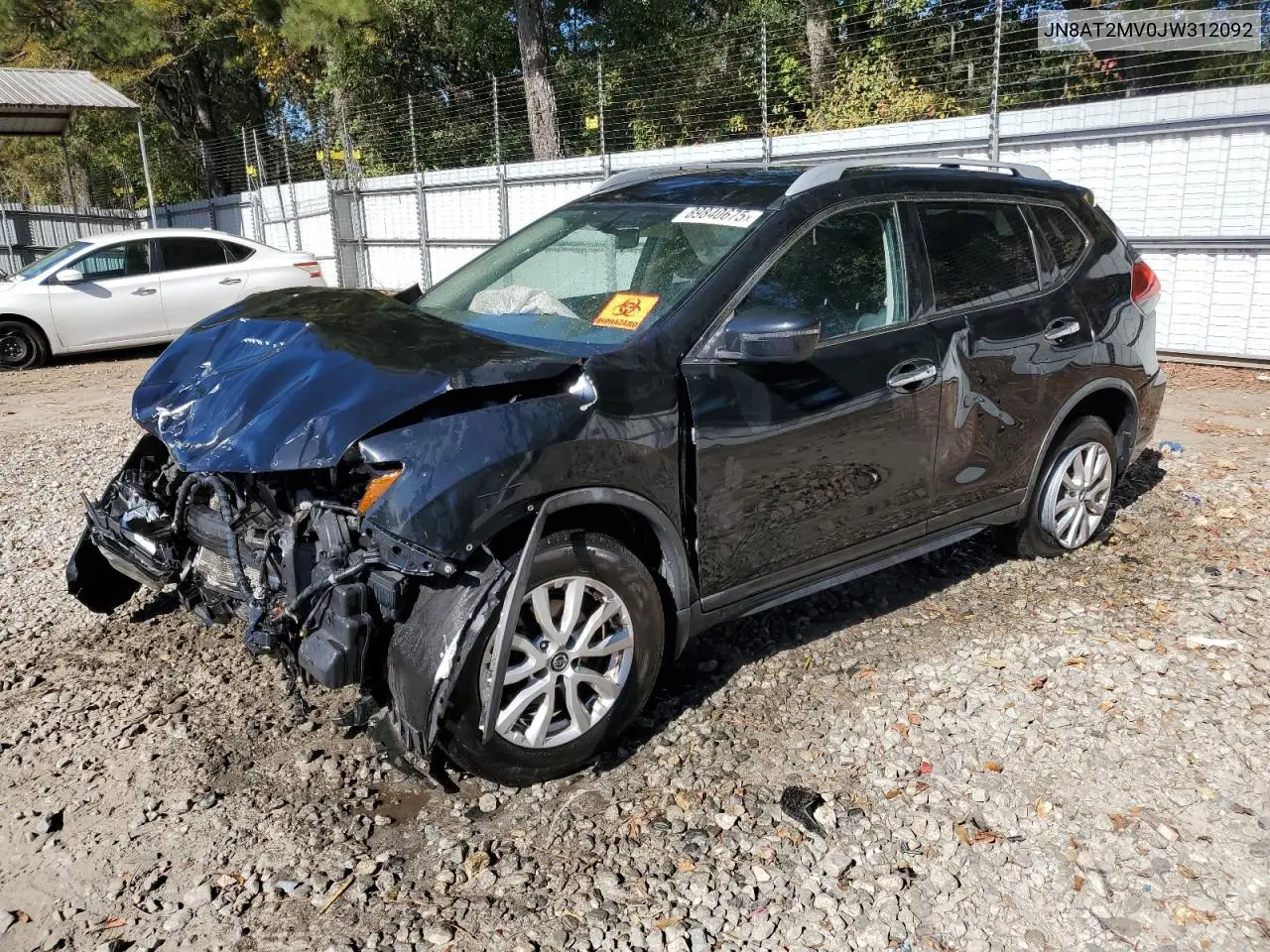 JN8AT2MV0JW312092 2018 Nissan Rogue S
