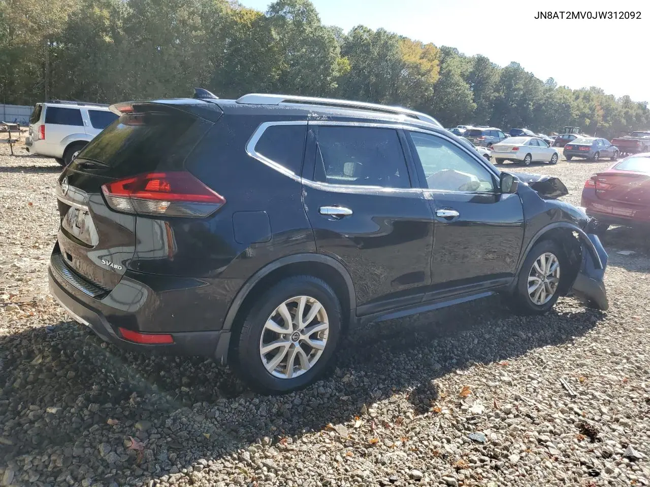JN8AT2MV0JW312092 2018 Nissan Rogue S