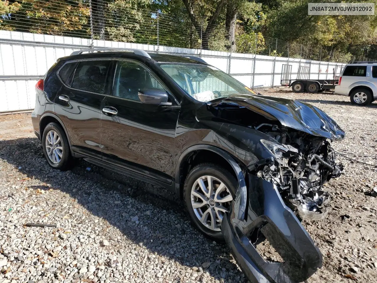 JN8AT2MV0JW312092 2018 Nissan Rogue S