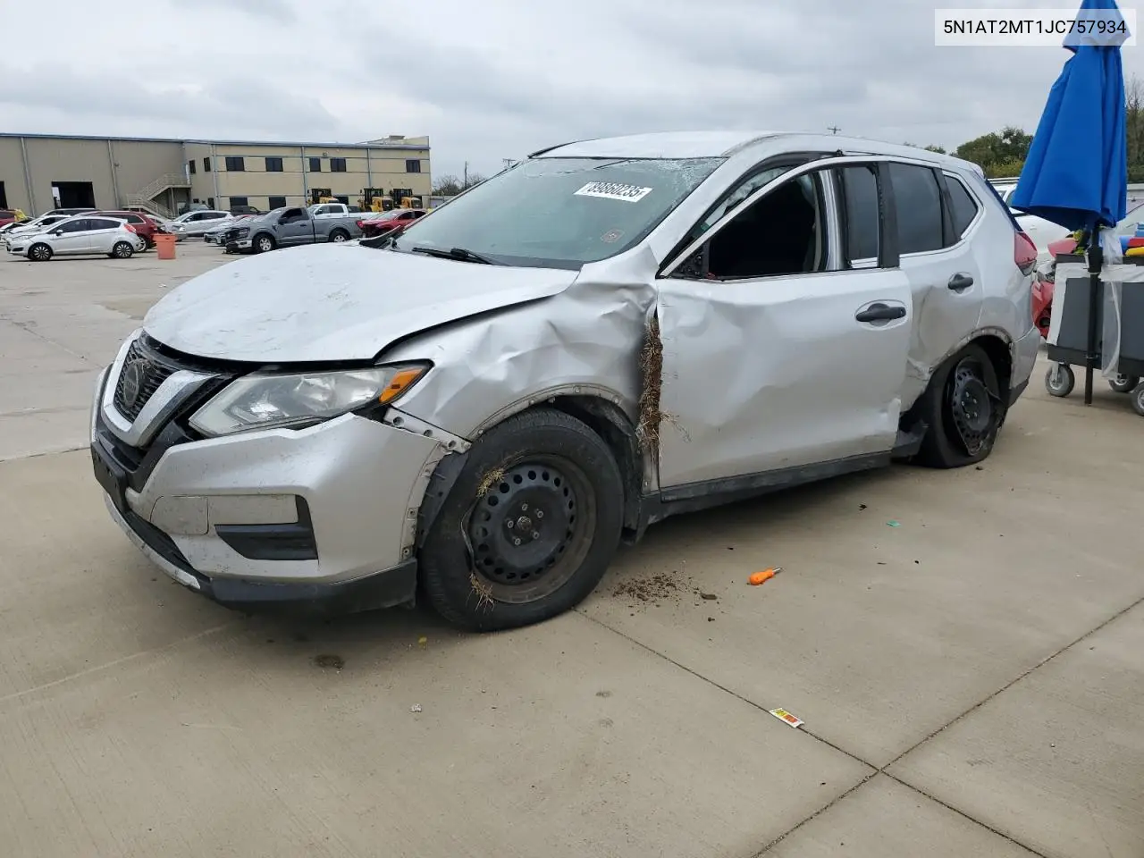5N1AT2MT1JC757934 2018 Nissan Rogue S