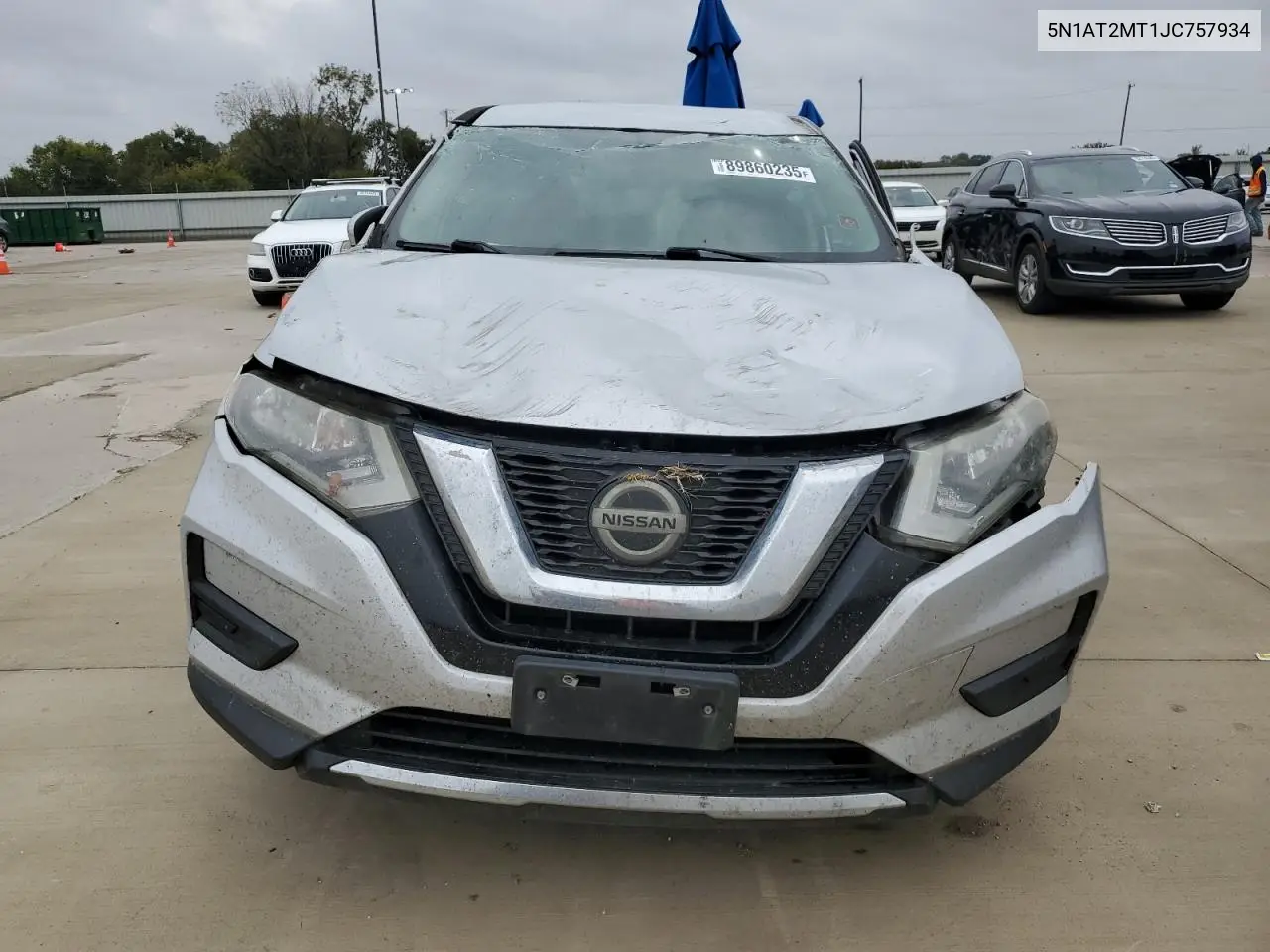 5N1AT2MT1JC757934 2018 Nissan Rogue S