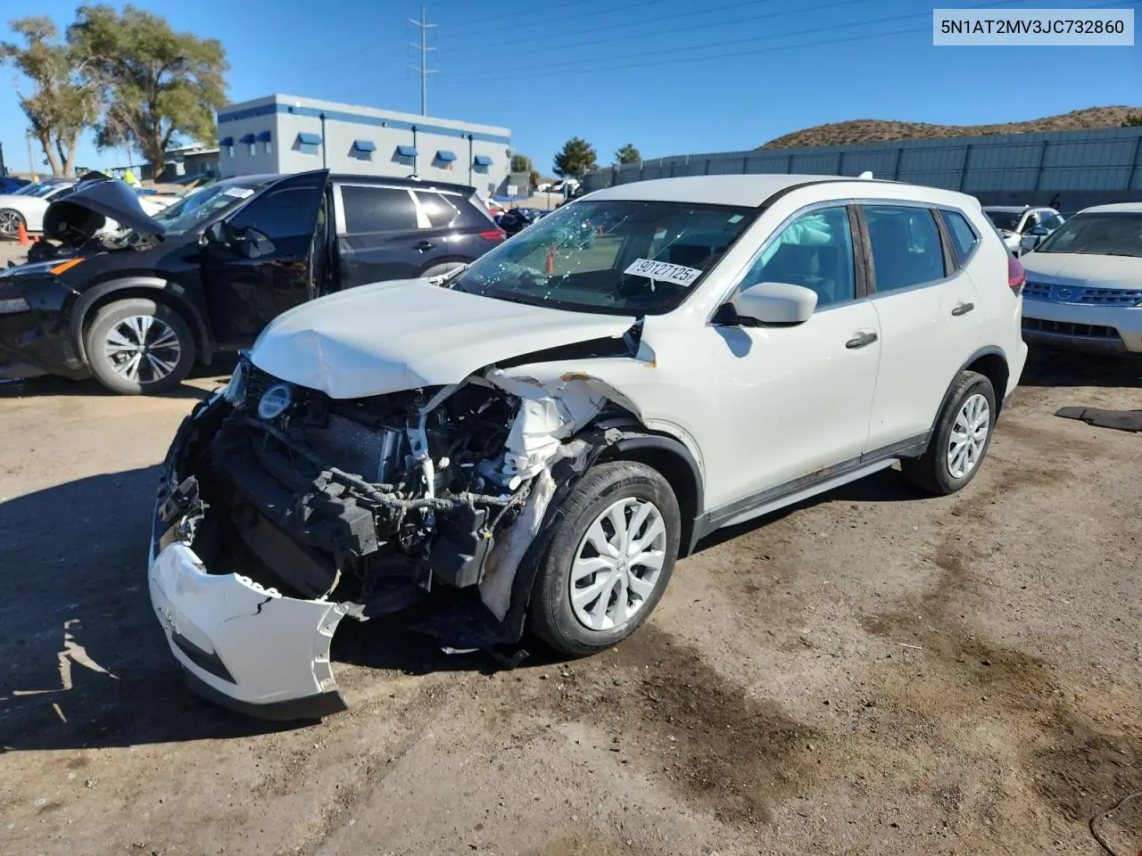 5N1AT2MV3JC732860 2018 Nissan Rogue S