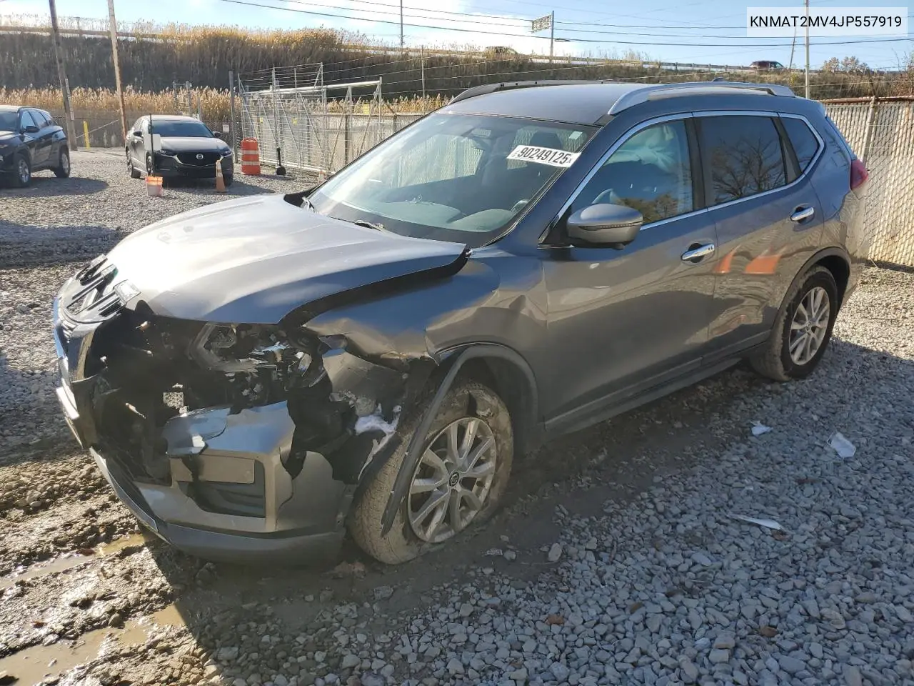 KNMAT2MV4JP557919 2018 Nissan Rogue S