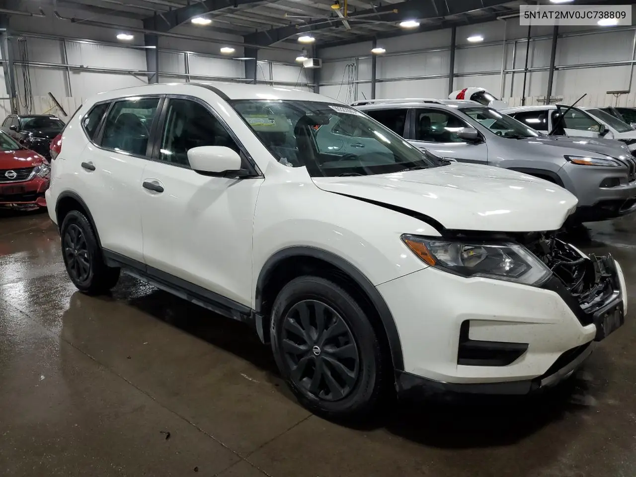 5N1AT2MV0JC738809 2018 Nissan Rogue S