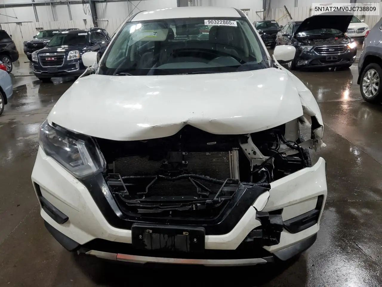 5N1AT2MV0JC738809 2018 Nissan Rogue S
