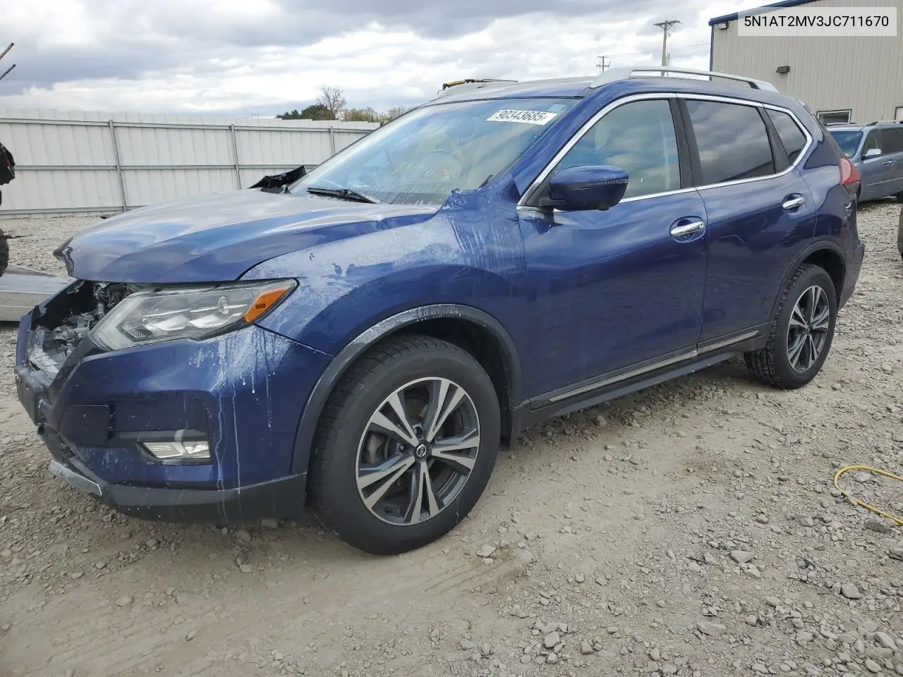 5N1AT2MV3JC711670 2018 Nissan Rogue S