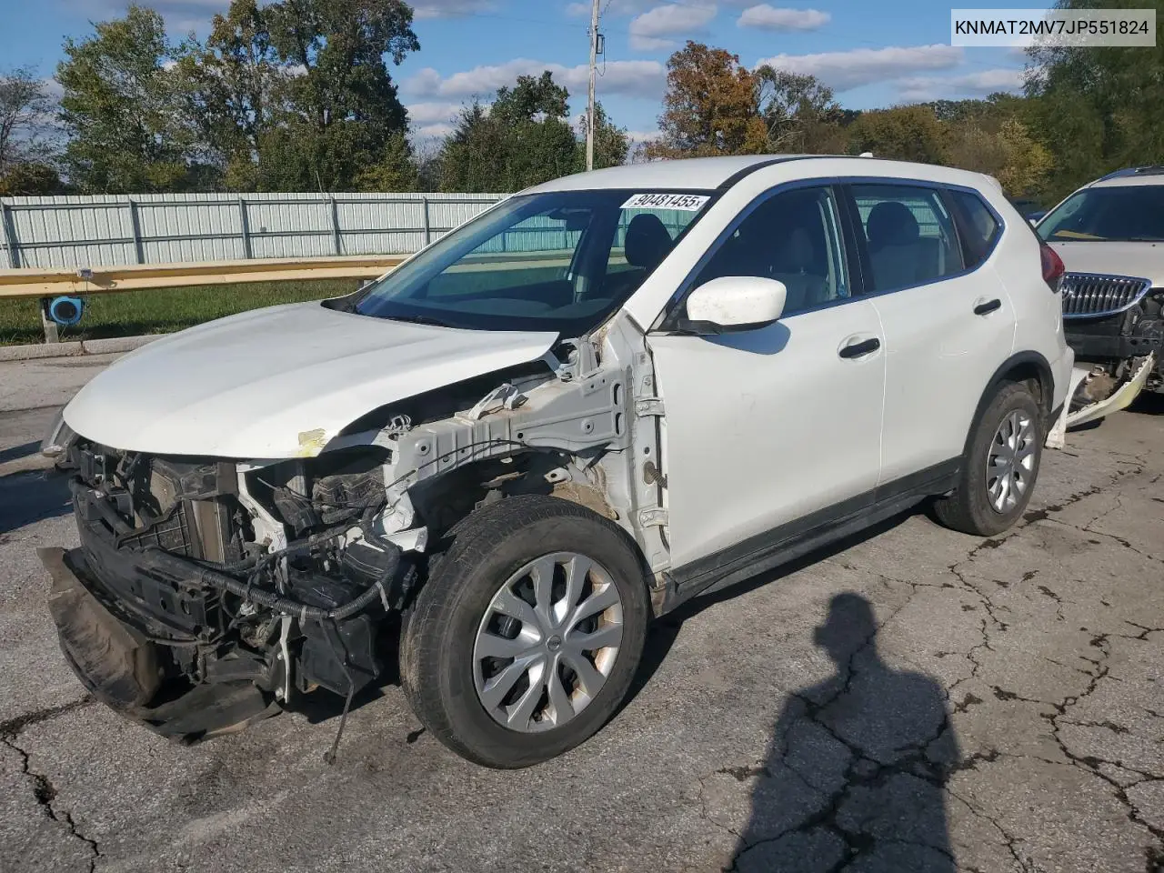 KNMAT2MV7JP551824 2018 Nissan Rogue S