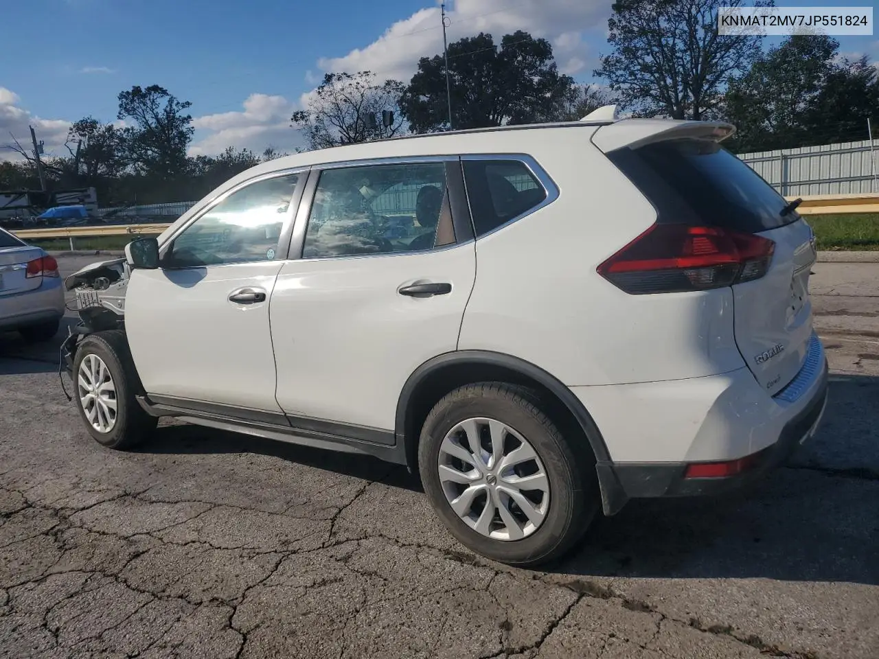 KNMAT2MV7JP551824 2018 Nissan Rogue S